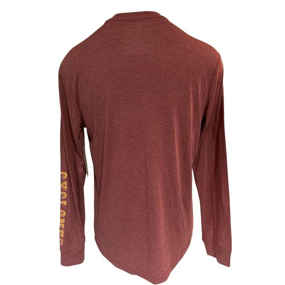 Iowa State Cyclones Men’s Long Sleeve Shirt Colosseum Soft Large New - Picture 5 of 6